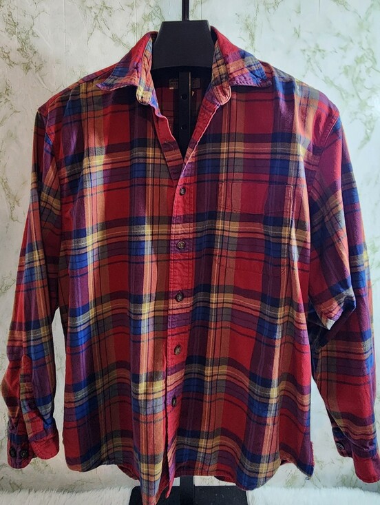 Eddie Bauer Other - Eddie Bauer 100% Cotton Plaid Shirt